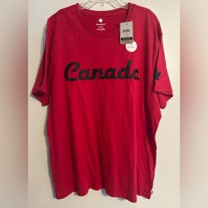 NWT Canada Red T-Shirt size XL Men’s